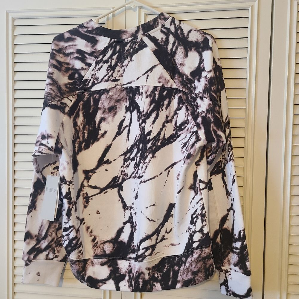 Zella NWT blurred inkprint sweatshirt size S - Picture 5 of 9
